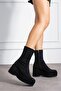 Clara Women's Stretch Wedge Heel Boots - 3