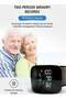 Generic Blood Pressure Monitor Digital Wrist Blood Pressure Machine Adjustable Cuff 2x99 Memory - 4