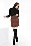 Women's Red Skirt 700-2504