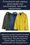 Premium Navy Blue XXL 150g Pocketed Raincoat with Hooded , Raincoat, Windproof and Cold Resistant, Unisex Snap-Fastened Button Overcoat - 5