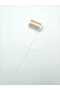 40 Meters Cream Color 0.4 mm Polyester Rosary String Polyester String - 8