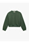 Regular Fit Three Thread Sh Fleece-Lined Long Sleeve Crew Neck Basic Sweatshirt - 3