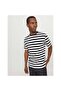 T-shirt Striped Round Neck T-shirt - 4