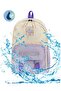 Lila Multi-Eye Orthopedic Water-Repellent Water-Resistant Sport Travel Middle School High School Daily School Backpack 616 - 4