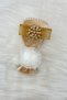 Gold Wedding Needle Holder for Wedding Jewelry, Henna Night Bride Groom Promise Engagement Circumcision Needle Holder - 2