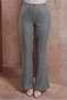 SLIP DETAILED TROUSERS 70706