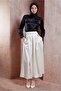 Satin Long Skirt 60580 - 4