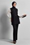 Belted Vest and Pants Suit 45383 - 3