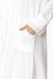 Long Sleeve Voile Tulay Ribbed Summer Ferace White Byz - 3