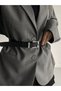 Square Buckle Bridged Women's Belt, Pants Belt, Jacket Belt, Dress Belt - 9