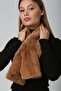 Pink Soft Textured Plush Women's Neck Collar - 8