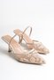 Kelly Lace Beading Women's High Heel Shoes
