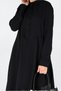 Asymmetric Cut Tunic with Pleat Detail 4706 - 4