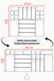 Set of 20 Drawer Inserts Transparent Organizer Modular Organizer Makeup Jewelry Cosmetics (Hard Plastic) - 3