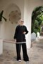 Women's Tracksuit Set Double Set Oversize Polo Neck - 3
