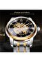 Original Mechanical Men's Wristwatch Steel Case Strap - 4
