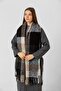 Mink Thick Boucle Scarf Women's Shawl 45x200 cm - 6