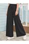 Polka Dot Reported Camisole Elastic Women's Casual Pants - 2