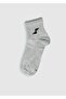 Gray Es002 Quarter Gray Socks - 2