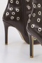 Rsd 1230 Metal Detail Thin Heeled Boots - 4