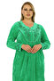 Premium Velvet Plus Size Dress with Embroidery and Stone Work on the Bust Detail
