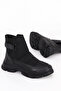 Cnf 592 Parachute Fabric Zippered Short Boots - 3
