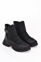 Cnf 592 Parachute Fabric Zippered Short Boots - 2
