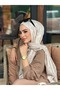 Luxury Shawl C Pattern Cotton Solf Wool Silk Shawl 4 Seasons Double-Sided Gold Series 70 X 200 cm