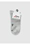 Gray Es002 Quarter Gray Socks - 3