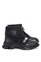 Cnf 0574 Parachute Fabric Front Zipper Detail Short Boots