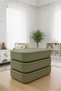 Colors Green 3 Pieces 6.8 Lt Closet Organizer Organizer Toy Box Storage Box with Lid - 4