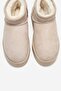 Veyra Beige Suede Genuine Leather Fur Platform Sole Women's Mini Boots - 2