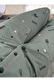 Women's Patterned Buttoned Premium Thermosoft Pajama Set with Underwear - 4