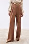 Belted Casual Trousers - Camel - 5