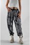 Women's Pleated Jacquard Shalwar Trousers