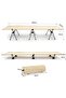 Folding Camping Cot – Extra Wide, Heavy-Duty, Portable Cot with Carry Bag for Camp, Office, Home - 2