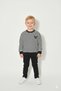 Boy's Off-Shoulder 2-5 Years Old Striped Trend Premium Quality Sweatshirt - 1011