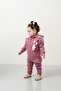 Baby Girl & Child Three-String Hooded 2-Piece Set - 2
