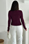 Women's Button Detailed Fit Knitwear Blouse – Elegant & Modern Style - 7