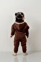 Baby Girl & Child Three-String Hooded 2-Piece Set - 3
