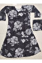 Black Rayon Kameez Salwar - HRT3336 | Black - 3