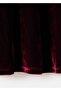 Velvet Dress with Stitching Detail - 7