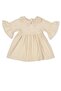 Woven Dress (Crinkle) Beige