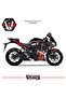 Yamaha R25 Fairing Sticker Katana Girl Motorcycle Fairing Model Ready Kit 2019 / 2023 Compatible