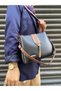 Very Stylish Tassel Detailed Hand and Shoulder Bag with 2 Straps and 3 Compartments, Suitable for Daily Use - 7