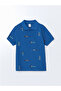 Lcw Kidspolo Collar Printed Boys' Pique T-Shirt - 3