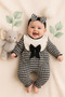 Baby Girl 3-6-9-12 Months Hawkmoor Patterned Jumpsuit, Hospital Release - 4