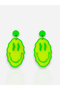 Neon Colored Smiley Face Special Design Earrings (Smile) - 3