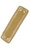 Jutty Wicker Look Jute Woven Cornered Natural Knitted Decorative Runner 30X110 Kitchen Living Room Table Cover - 2