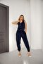 Women's Corduroy Pocketed Elastic Waist Jogger Pants - 4